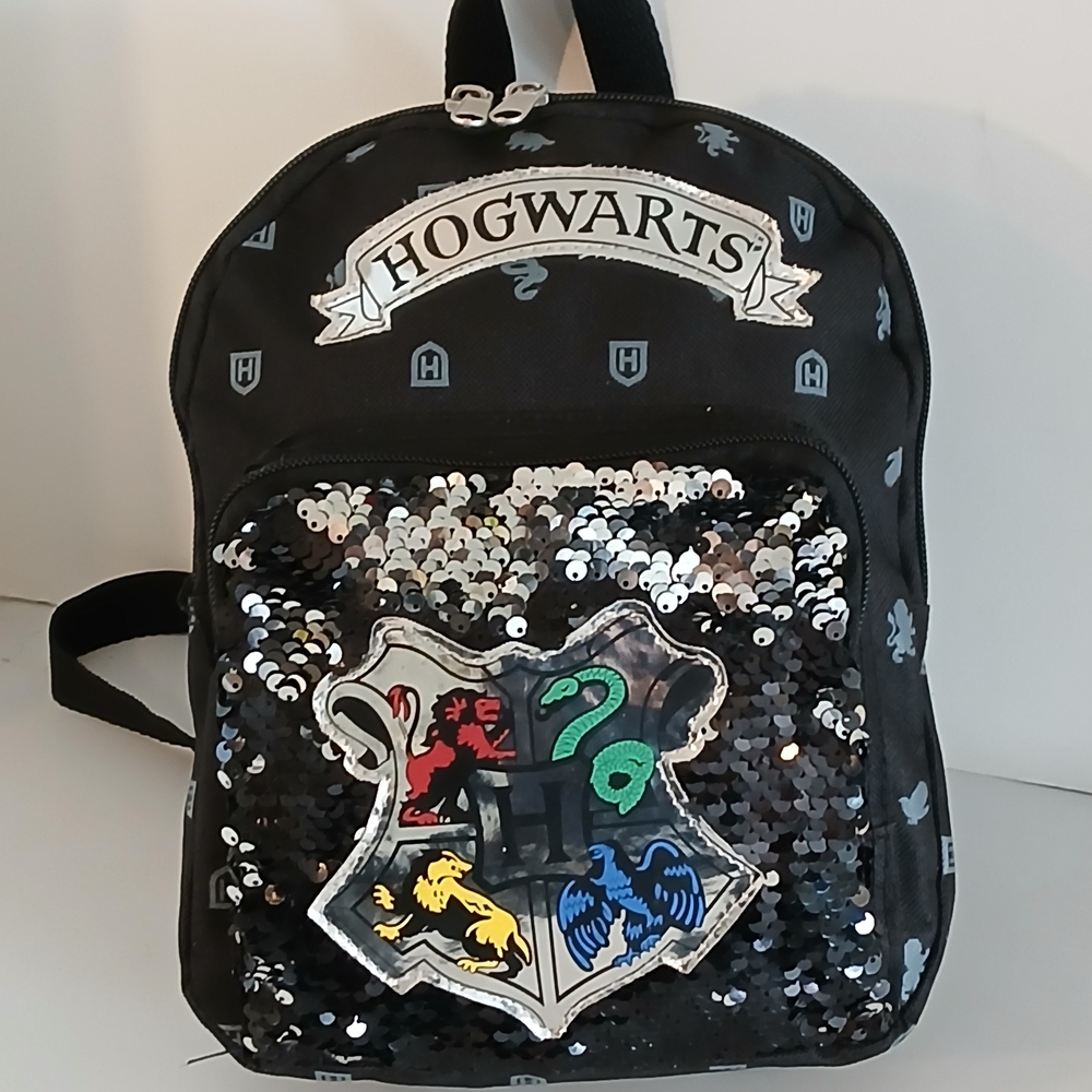 Hogwarts Sequin Backpack